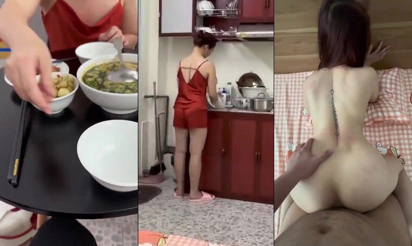 Poster of Vlog của anh grab được em gái mời qua ăn trưa rồi ăn luôn em